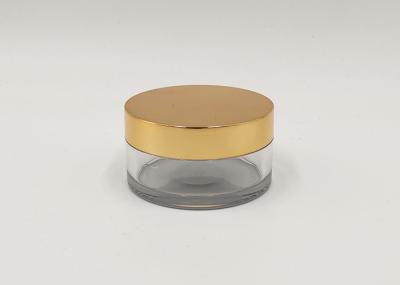 50ml PET Plastic Travel Cream Jars , Empty Lotion Jars Customized Logo