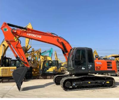 98% New High Quality Used Excavator Hitachi ZX200 Good Performance 20 ton Construction Digger Machine