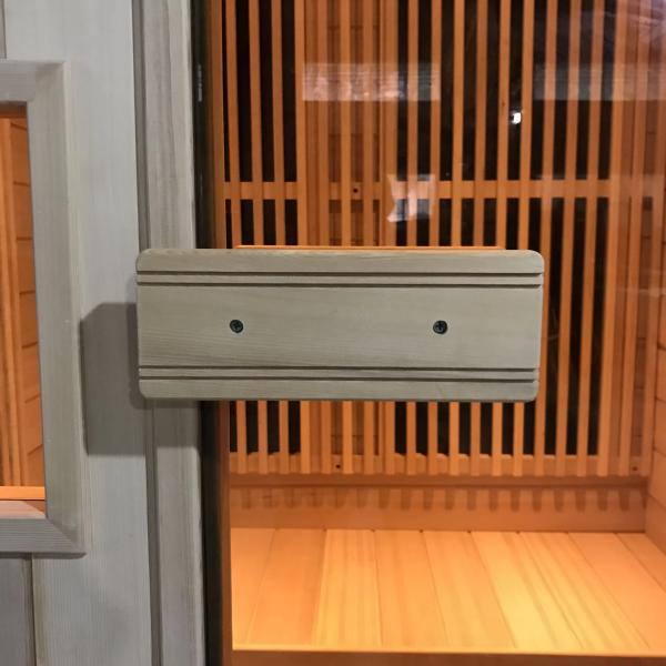 Single Person Steam Sauna Rooms 3.5KW 110V/220V With Tempered Glass Door