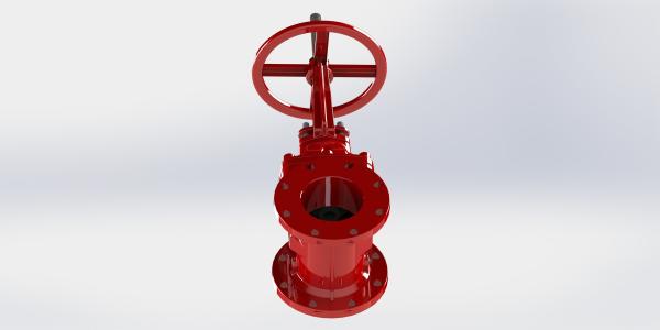 Outside Screw Yoke Type UL FM Gate Valve For Fire Protection Service