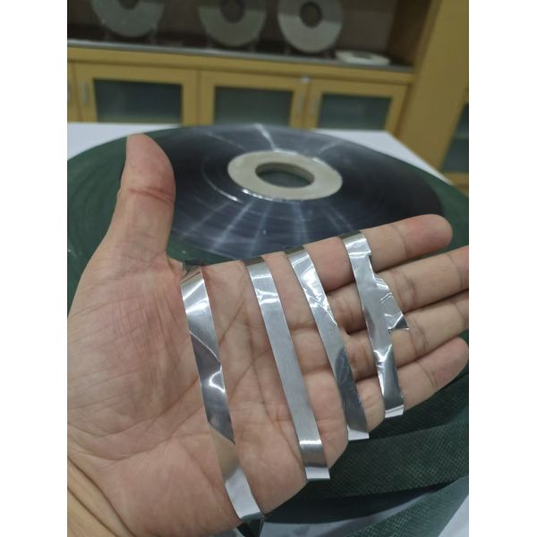 Алюминиевая Mylar лента на заказ комбинированная алюминиевая фольга с Mylar подкрепления для кабелей