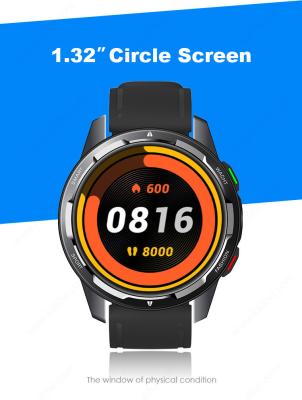 1,32 de” corações Rate Monitoring do perseguidor do sono do Smart Watch da aptidão de Android da tela TFT