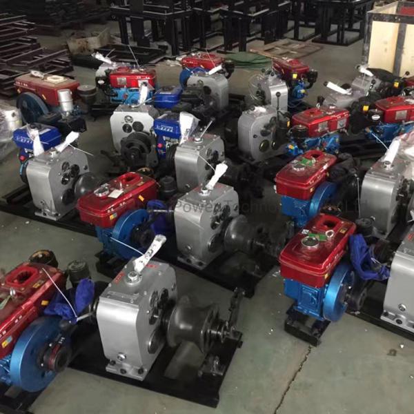 Industrial Electrical Wire Pulling Machine Hydraulic Cable Pulling Winches