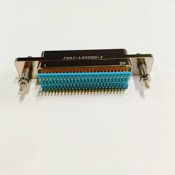 J30J Micro D Type Connector Female 100 Pin Connector 3A Rectangular