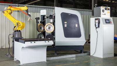 Máquina de lustro de moedura do robô automático do sistema do CNC para o torneira