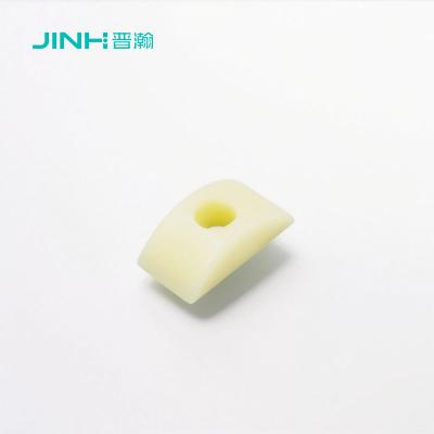 33*11mm Size Plastic Half Moon Bed Washers Furniture Fixing Half Moon Threaded Nuts