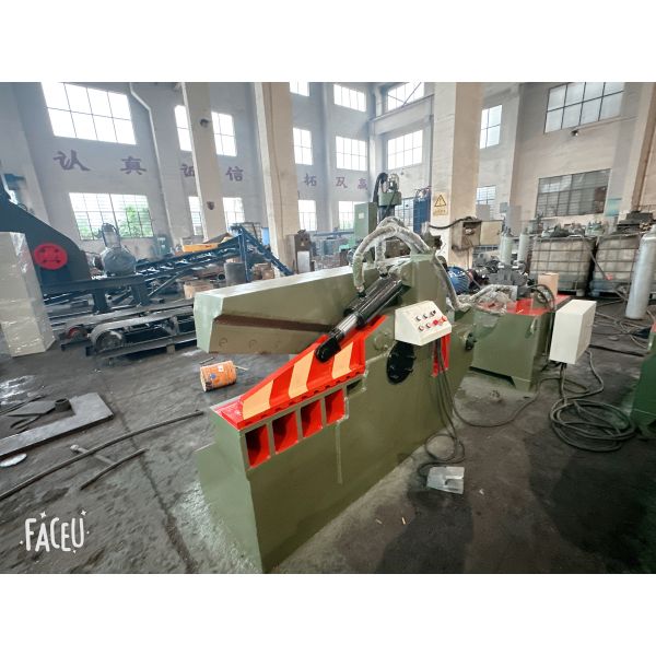 120 Ton Scrap Metal Alligator Shear With 700/800mm Blade Length