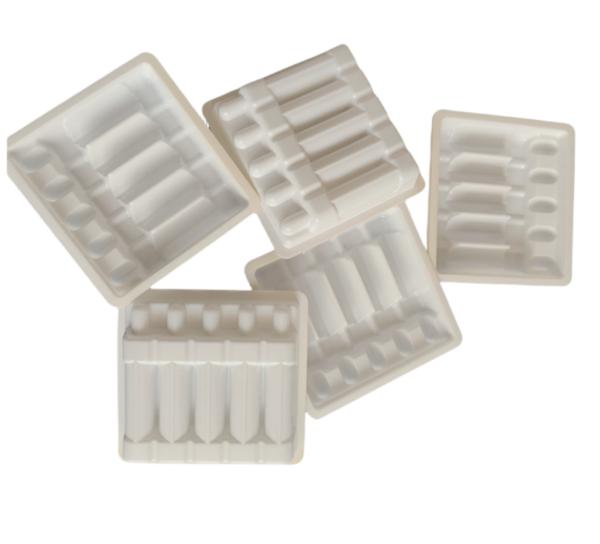 Medicine PET Ampoule Tray Water Injection 1ml ~ 10ml Ampoule Tray Customization