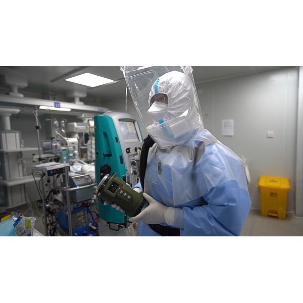 Capa protetora da pressão positiva de Bioaerosol Tpu da eficiência elevada