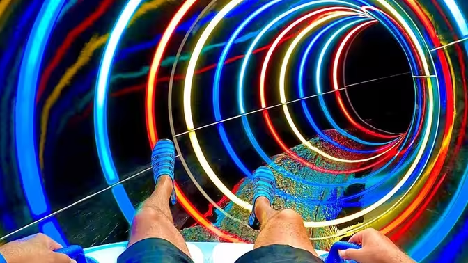 Commercial Magic Carpet Slide Fiberglass Water Thrill Rides With Inflatable Mats
