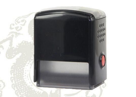 Hot selling Epress:S4124 plastic material self-inking stamp/ Cheapest self-inking stamp