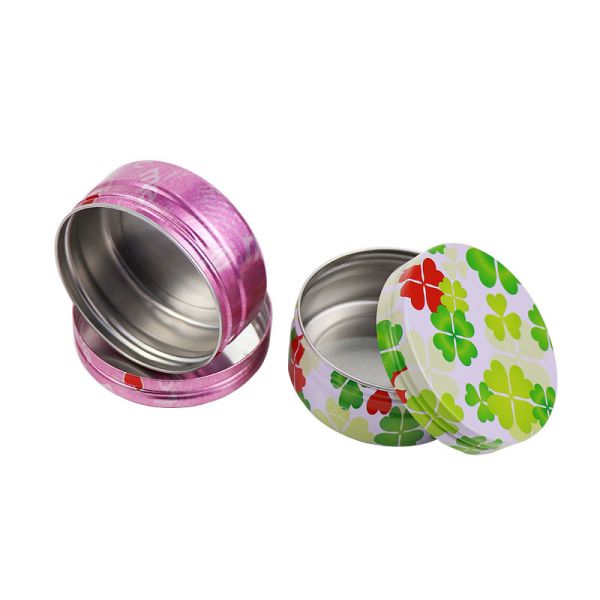 Dia 39mm-100mm Professional Metal Aluminium Tin Box Cream Jars Cosmetic Packaging
