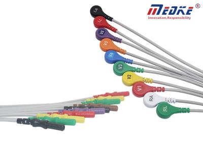 BI biomedicável Ecg Holter Cable For BI-9000TL da ligação dos instrumentos 10