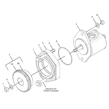 Гидравлический насосный двигатель 283-5992 для экскаватора E330c E330c E330cl