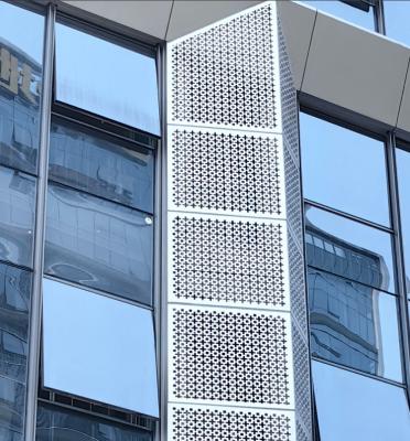 Perforated Aluminium Veneer Panel Aluminium Screen Architectural Wall Panels