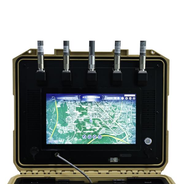 Détecteur de drones portable 45 MHz-6000 MHz Système RF anti-drone