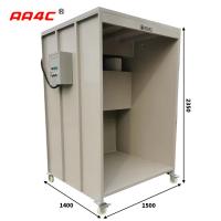 AA4C Salle de collecte de poudre de pulvérisation en plastique pour la jante
