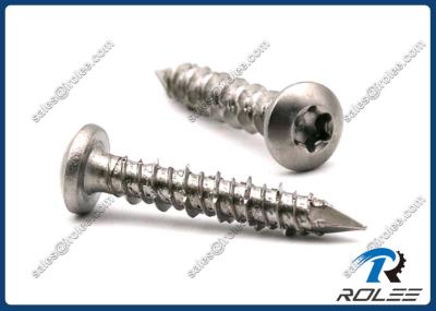 410 Stainless Steel Concrete Screws, Torx Pan Head, Passivated