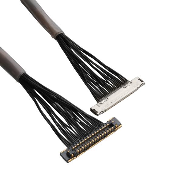 0.25mm Pitch Micro Coaxial Cable KEL XSLS20-30 For Digital Video Camera