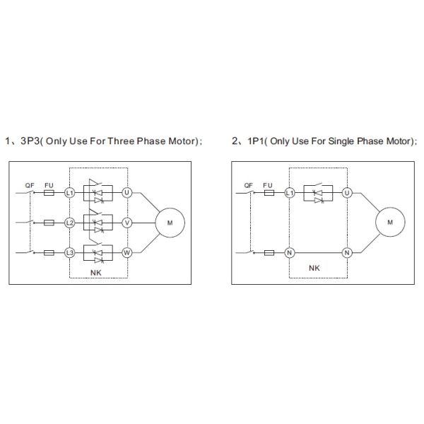 Home Pool Bypass Soft Starter Single Phase Motor With Condenser High Torque