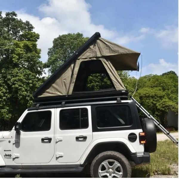4 Person Ultralight Aluminum Top Hard Shell Rooftop Camping Tent For Outdoor Truck