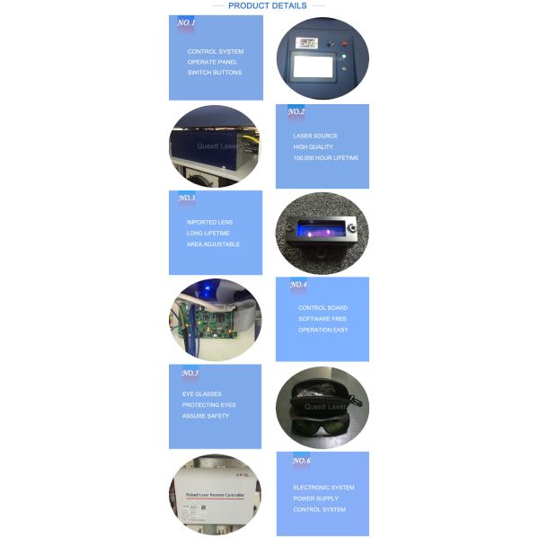 промышленная машина чистки лазера 2000W, оборудование удаления ржавчины лазера