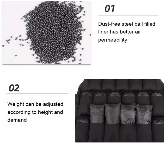 Fitness Gym Functional Boxing Gym Equipments Oxford Elastic Fabric 20kg Weight Vest