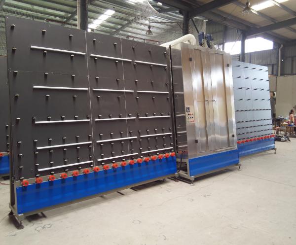 Double Glazed Industrial Glass Washing Machines / Equipments High Speed