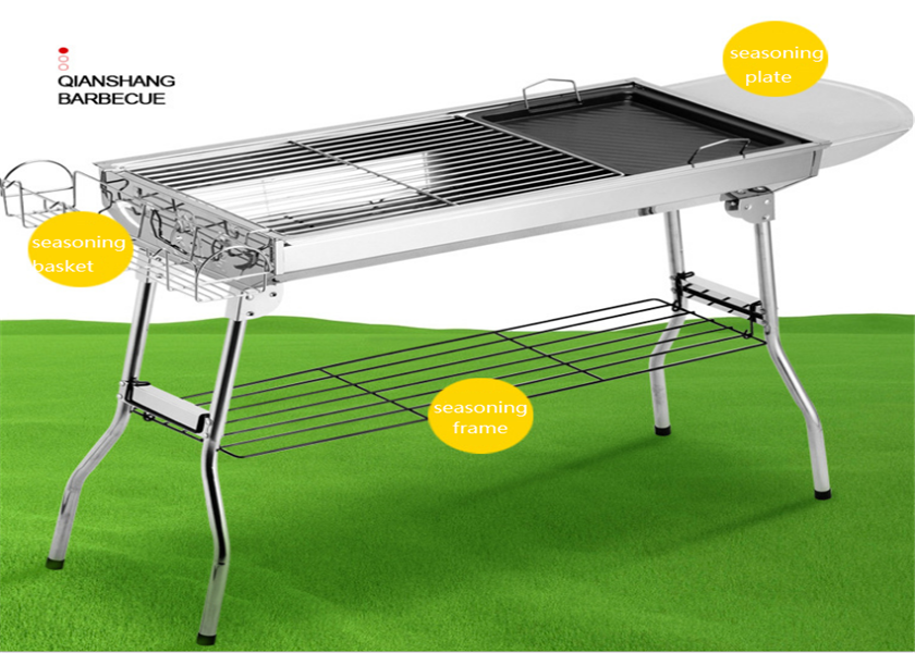 Factory price outdoor villa countryard Charcoal Barbecue/BBQ/Barbeque Grill