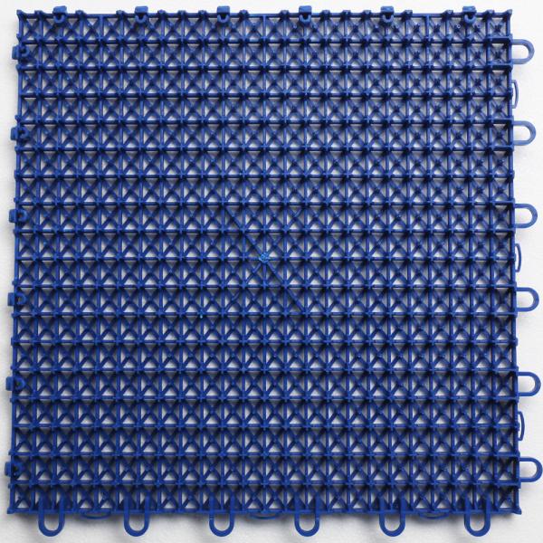 Futsal Antimicrobial Interlocking Sports Mats Square 2500N  Vinyl Flooring