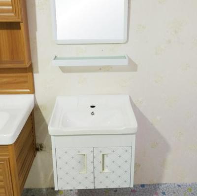 80 X48/cm hanging cabinet / PVC bathroom cabinet / wall cabinet / white color for sanitary ware
