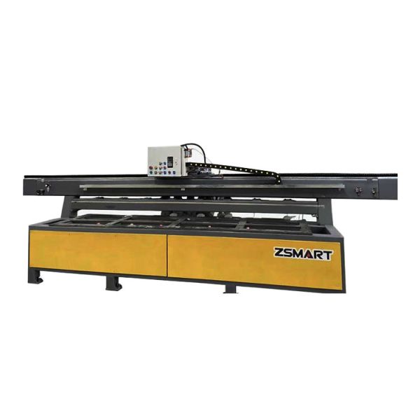ZEUS 45 Degree Chamfering Stone Cutting Machine with Pump Core Engine Gearbox PLC Bearing