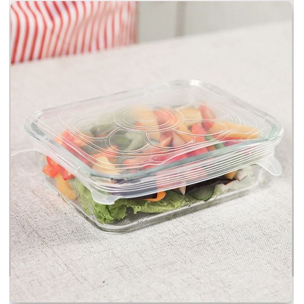 Silicone Stretch Preservation Cover,Silicone Fresh-Keeping Cover,Kitchen utensils fresh-keeping cover,Stretch Lid