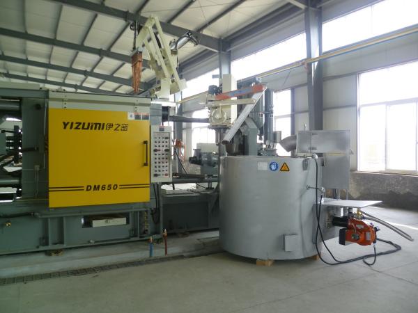 NG Gas 0.30MPa Aluminum Crucible Furnace For Melting Aluminum Alloy ISO9001