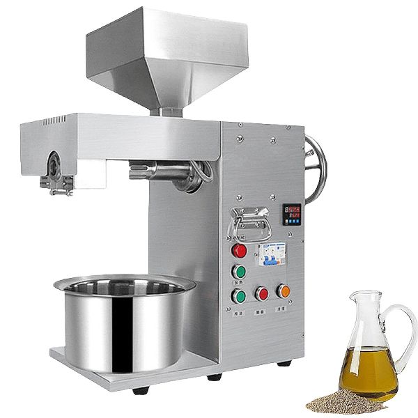 Intelligent Temperature Controlled Cold Pressing Oil Press Machine for Edible Oil Making