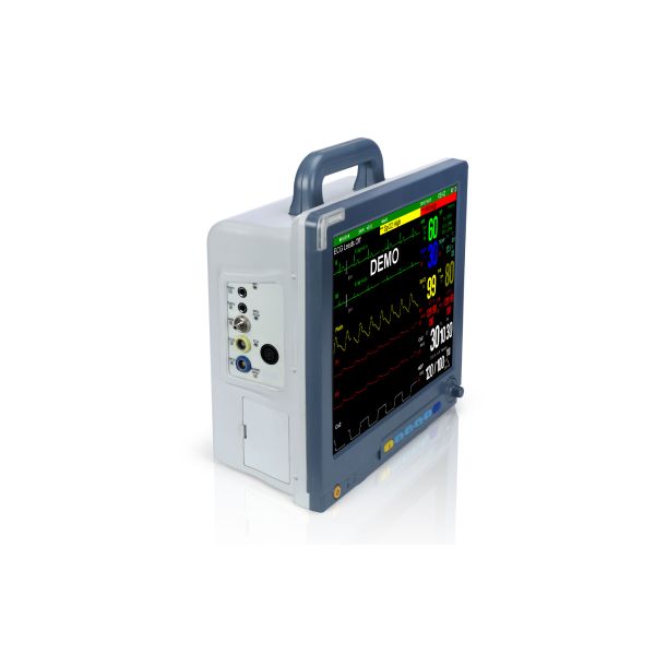 Moniteur médical TFT ICU invasif 15'' pour patients hospitalisés, multiparamétrique
