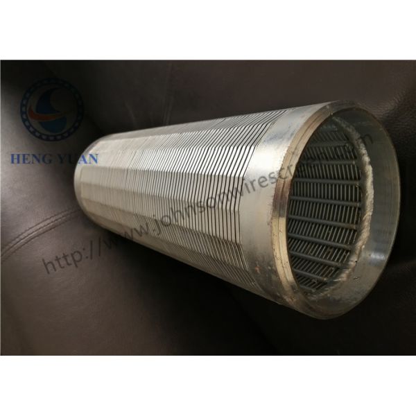 Johnson Wound Water Well Screen Low Carbon Steel Galvanized Material