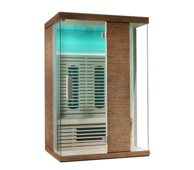 Skin Whitening Two Person Dry Sauna Infrared Light Sauna For Villa Hotels