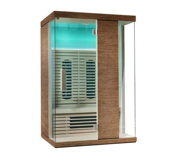 Skin Whitening Two Person Dry Sauna Infrared Light Sauna For Villa Hotels