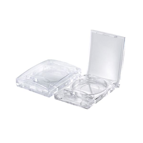 JL-EC207 Portable Eyeshadow Makeup Box With Mirror Custom Cosmetic Packaging