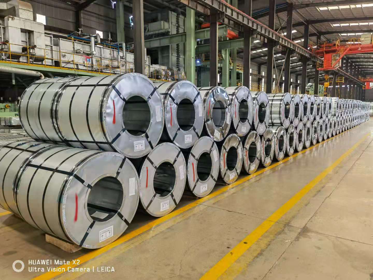 Цинк G90 покрыл катушку листа Gi ширины катушек 1500mm оцинкованной стали