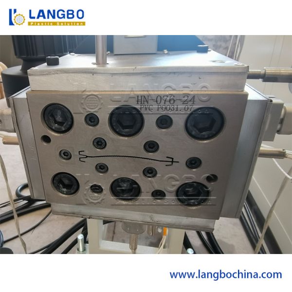 PVC Price Tag Profile Production Line Small Profile Multi Size Production