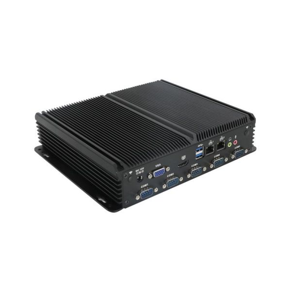 Quad Core Gemini Lake Refresh Industrial Mini PC with Dual Intel LAN for High-Speed Industrial Automation