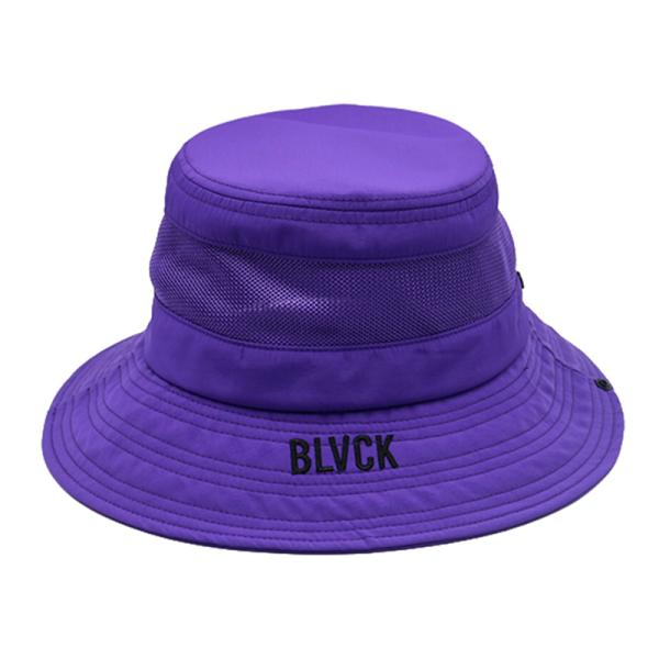 Purple Bucket Hat Manufacturer Custom Embroidery Logo Comfortable Outdoor Design Cotton Bucket Hat