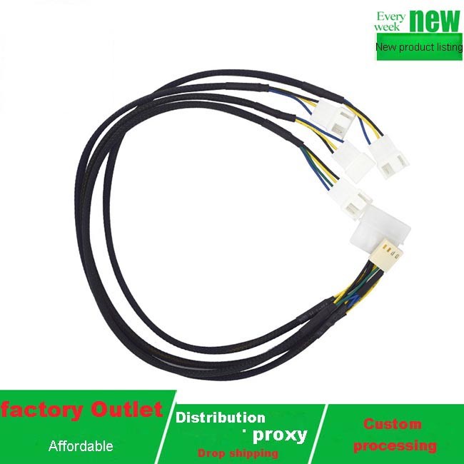 Вентилятора 4 Pin Pwm высокочастотная медь 30cm