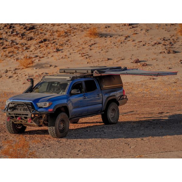 Camping Oversized Sunshade  Rain Proof Oxford Cloth  Fully Automatic Pole Fan Shaped Car Side Tent