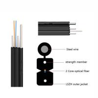 GJXH4C / GJXFH4C Indoor Self-supporting SM LSZH Sheath FTTH Drop Cable