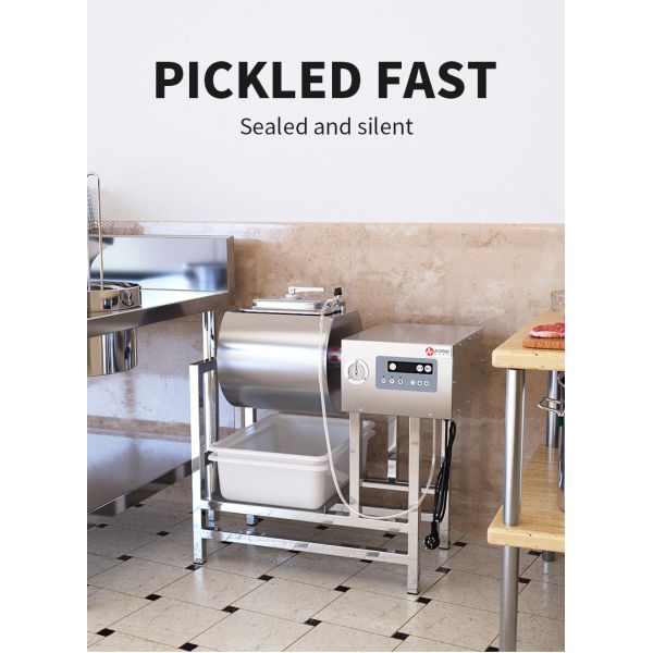 Электрическая соляная машина для мяса для коммерческих ресторанов мощностью 45 л и высокой скоростью