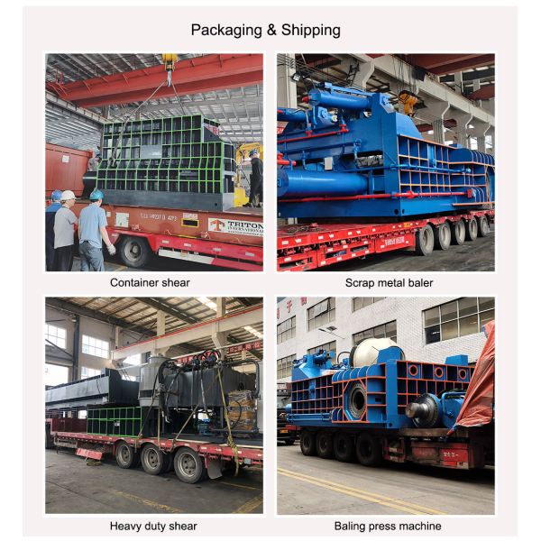 metal hidráulico automático do alto densidade da máquina da prensa da sucata 200kg