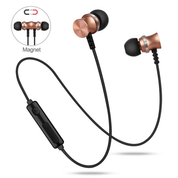 Wear Resistant Necklace Wireless Stereo Earphone 2.4GHz 10mm Speaker